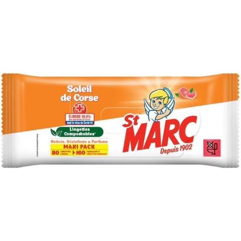 Reinigungstücher st-marc Multi-Oberfläche praktisch tragbar