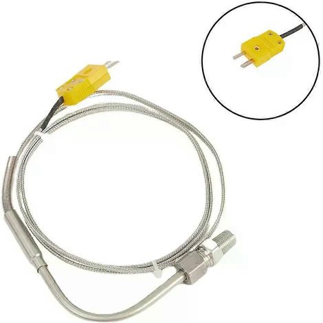Temperaturfühler für 1M EGT K Typ Temperaturfühler mit einstellbarer Druckverriegelung 0-1250 1/8 NPT Gewinde-JXLGV (1/4)