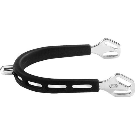 Speroni inglesi ultra fit extra grip in acciaio ricoperto in gomma con gambo arrotondato 15 mm