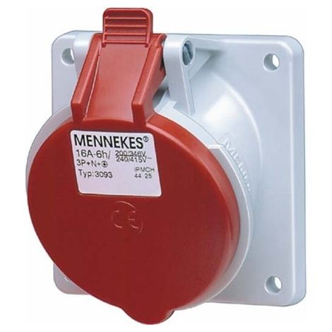 Mennekes Spina CEE rossa 32A 400V IP44
