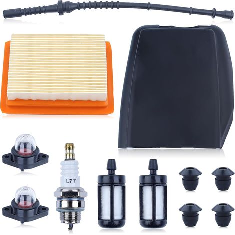 Kit de filtre à air avec couvercle pour Stihl Fs120 Fs200 Fs200R Fs200R Fs250R Fs250 Fs300 Fs350 Tondeuse à gazon 4134 141 0300 (1/5)