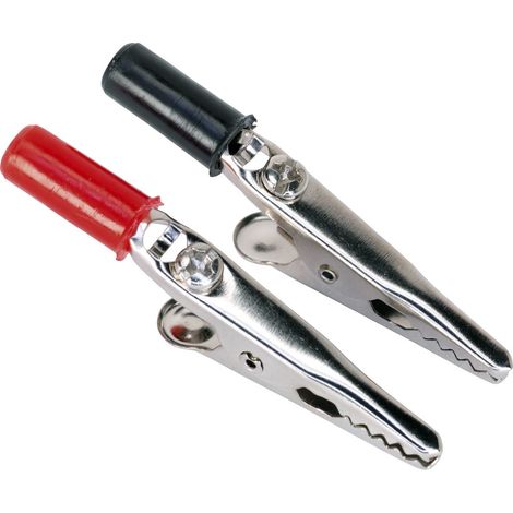 Sealey CROCSM Crocodile Clip, Small - Pack of 12 (6 Pairs)