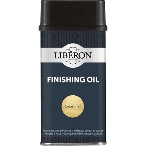 Liberon Finishing Oil 250ml - High-Quality Wood Finish for a Smooth, Durable Surface