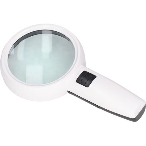 30-fache HD-Leselupe mit LED-Beleuchtung, rutschfestem Griff mit Schalter, handliche Lupe zum Lesen und für Heimwerkerprojekte (1/5)