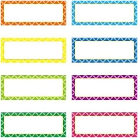 40 pièces étiquettes magnétiques effaçables à sec 3 X 1,2 pouces étiquettes de plaque signalétique étiquette nominative magnétique flexible inscriptible