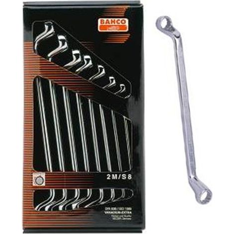 Llave Estrella Acodada 6-7-20-22Mm 2 Bocas Bahco 8 Pz (1/2)