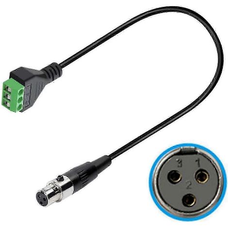 Adaptateur de bornier XLR 3 broches pour équipement audio Édition 0119 (1/5)