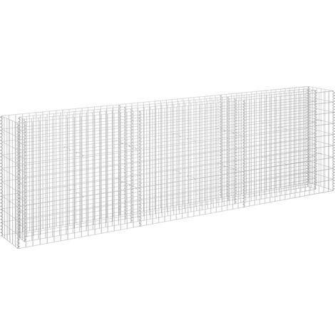 Maison Exclusive - Arriate de gaviones de acero galvanizado 270x3