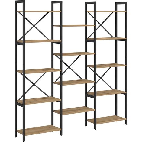 Étagère Chêne artisanal 156 x 25 x 167 cm Bois d'ingénierie (1/5)