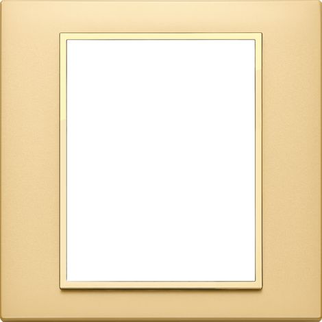 VIMAR - 21668.G10 Placa 8M en oro satinado