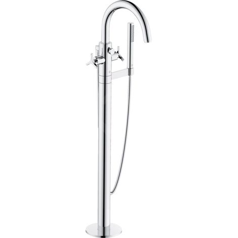 NOVA FONTE DECO Mitigeur de baignoire autoportant chromé (1/2)