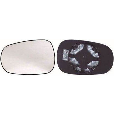 Verre de rétroviseur convexe chauffant droit ou gauche Renault Clio 2 1998-2005