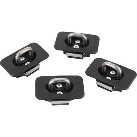 Lot de 4 anneaux d'ancrage extensibles pour Ford F-150 (1998-2014), capacité de charge de 454 kg (1000 lb). (1/5)