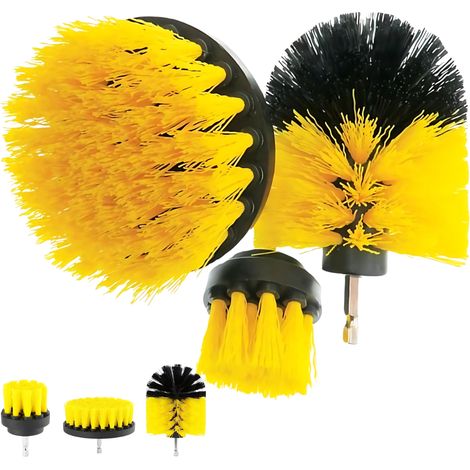 Brosses de nettoyage pour perceuse, tournevis, tampons de nettoyage (3 pièces) (1/5)