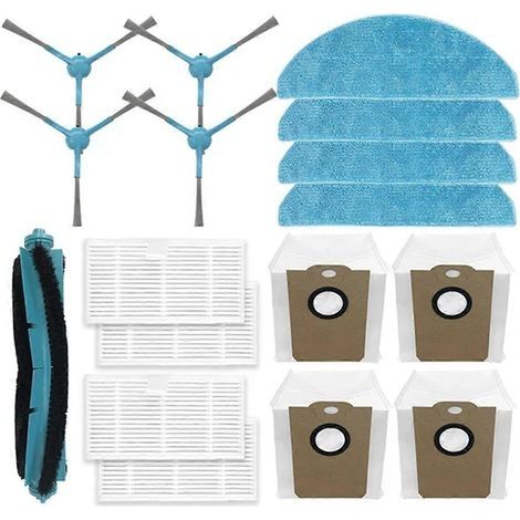 Brosse latérale principale, filtre HEPA et chiffon de nettoyage pour aspirateur Liectroux G7 AENO RC4S EVOLUTION AIRO (1/5)