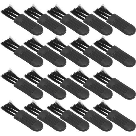 20pcs Brosse de nettoyage, poils souples, manche antidérapant, accessoire rasoir électrique, entretien appareil ménager (1/5)