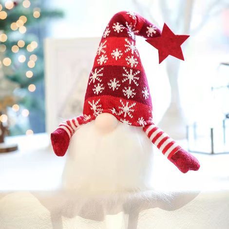 Lutin de Noël de 41 cm de haut, décoration lumineuse de Noël, Amérique (1/4)
