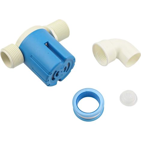 Vanne de contrôle automatique du niveau d'eau DN25 - Boule flottante pour réservoir, réservoir de chasse d'eau, entrée de toilettes, étang en plastique, alimentation automatique (1/5)