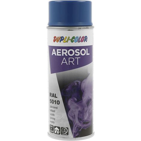 Dupli Color Aerosol Art Lackspray Graffiti Dose - wetterfest, lichtecht und UV-beständig - Graffiti-Spray 400ml, capriblau RAL 5019 (1/4)