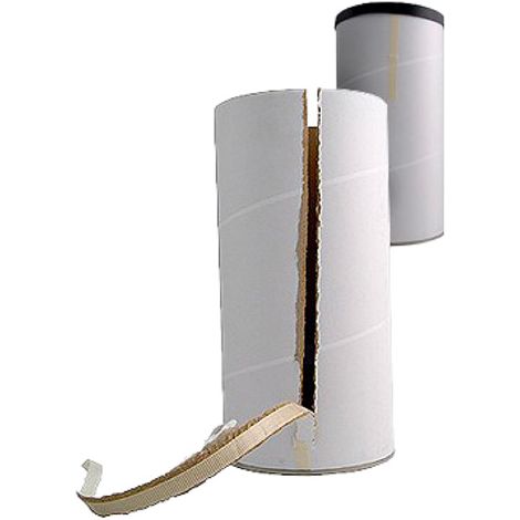 Moncoffrage – Éprouvette à béton 16 x 32 – Carton de 30 pièces – Indéformable et étanche – Norme NF EN 12390-1 pour tests de résistance