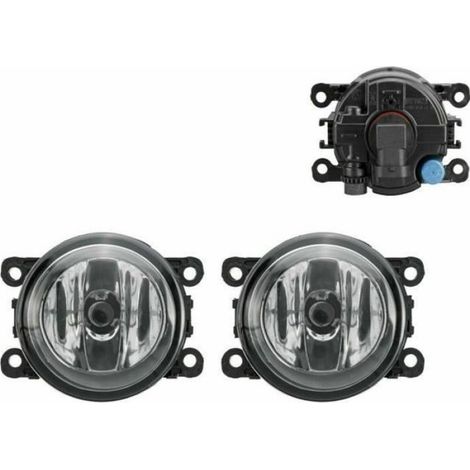 2 Feux Antibrouillard de Pare-chocs Avant Phares Anti-brouillard Halogène Gauche/Droite Citroën C1 C4 C5 C6 Xsara Picasso + H11