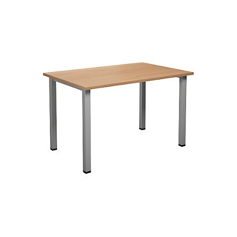 Mesa multiusos DUO-U tablero recto profundidad 800 mm