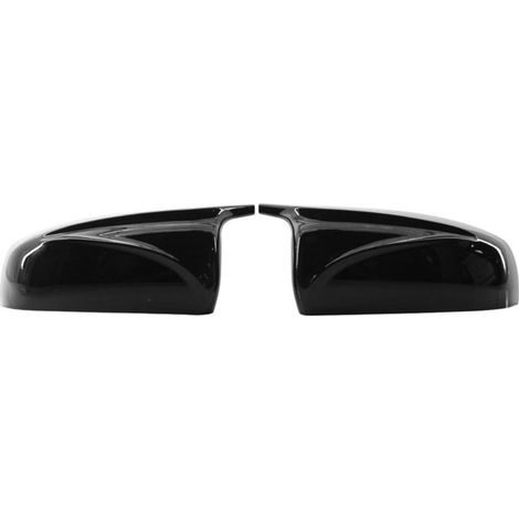 Coques de rétroviseurs extérieurs gauche et droite noir brillant de remplacement pour BMW E70 X5 07-13 (1/5)