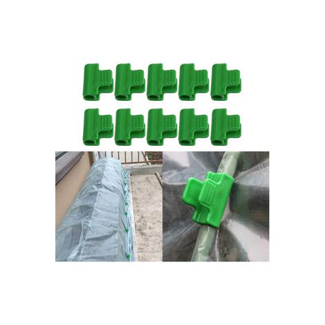 Lot de 360 pinces pour film de serre – Accessoires maintien bâche, clips pour jardin tunnel anti-vent