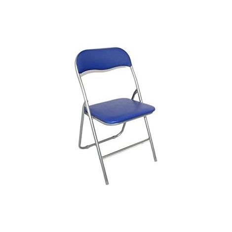 Sedia pieghevole blu 45x44x79h per casa giardino campeggio