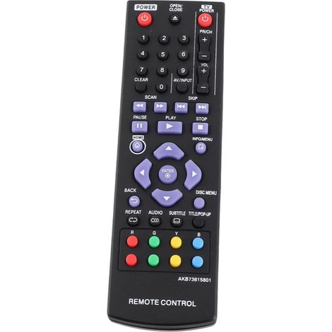 Replacement TV Remote Control for Universal TV Controller AKB73615801 with Dedicated Menu Buttons, Stable, No Setup Required (1/5)