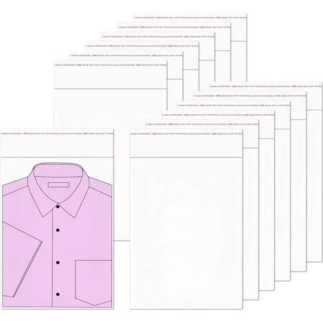 royaluxe - Sachet de Grands transparent cellophane 30x45cm 100 Pièces Sachet de Auto-Adhésifs OPP Sacs Cellophane Plastique 50µm pour Vêtements T-shirt Pantalon (1/4)
