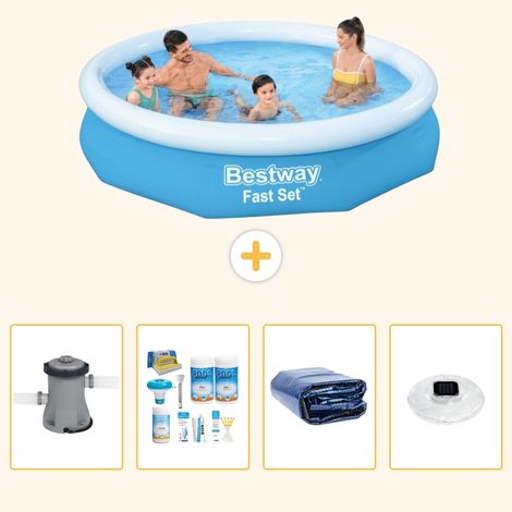Bestway Bestway Fast Set Ronde - 305x66 cm - 5-pièces S228 (1/5)