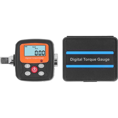 Adaptateur de clé dynamométrique numérique [Plage d'affichage : 4–135 N·m] + [Compatible avec les clés à entraînement 3/8"] + [Manuel et étui de rangement inclus]
