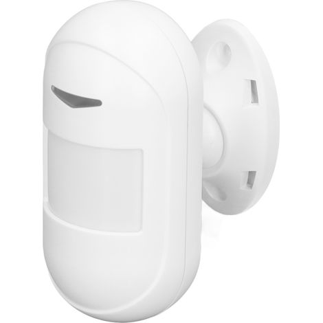 Alarme de porte/fenêtre/alarme de sécurité domestique, détecteur de mouvement infrarouge PIR intérieur rechargeable par USB (1/5)