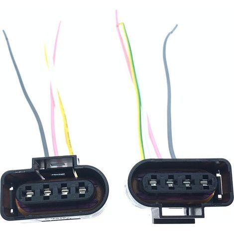 High-voltage ignition coil connector for Audi, Porsche Cayenne, Macaron, Panamera and 911 -- JB1268-4P