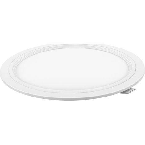 Downlight LED rond en métal blanc chaud 18w (1/2)
