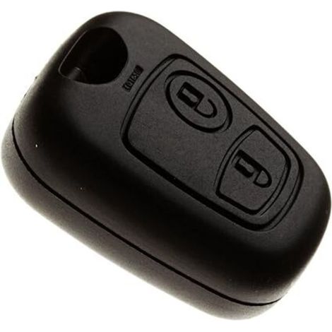 Coque de Clé sans Lame Compatible avec Citroën Saxo, Xsara Picasso et Berlingo Boitier Clef Plip Voiture Télécommande 2 Boutons (1/5)