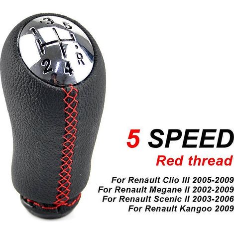Support universel de pommeau de levier de vitesse pour Renault Laguna, Megane 2, Clio 3 et Scenic 2. (1/5)