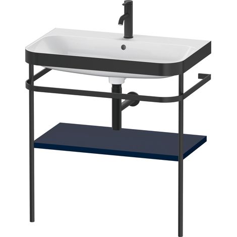 Duravit Happy D.2 Plus c-bonded Set avec console métallique,