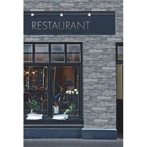 Plaquette de parement en quartzite format en Z – Dimensions 15x55-60x3,5-4,5 cm – Pour pose intérieure et extérieure – Hydrofuge recommandé