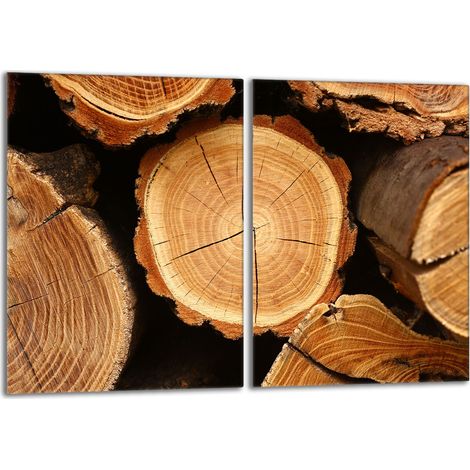 Piastra protettiva in vetro per stufa 2x40x52 Legna (1/5)