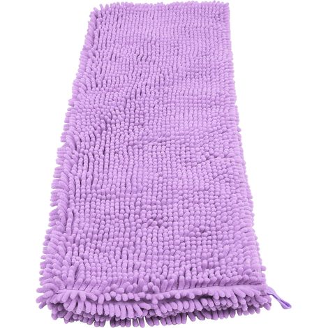 Serviette pour animaux en fibre chenille, ultra absorbante, couverture pour chien, douce, à séchage rapide et lavable (Violet MP) (1/5)
