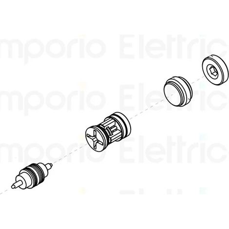 faac pièce détachée bague valve de verrouillage 63000421 (1/3)