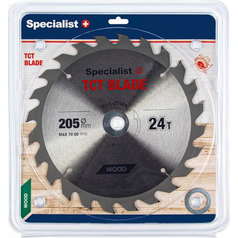 Lame de scie Specialist Wood 205x1 4x30/20/16 mm Z24