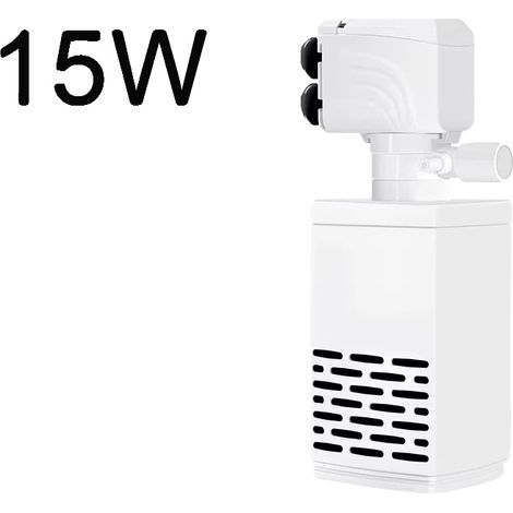 Pompe de Filtre pour Aquarium, Fonctionnement Multifonctionnel, Design Compact, 15W type carré, 220v-c (1/2)