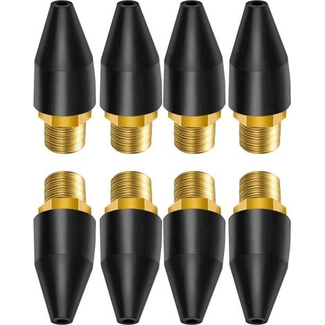 100 ugelli pneumatici in gomma nera per punte di ugelli pneumatici, punte in gomma per pistole ad aria compressa, parti di pistole ad aria compressa, parti e accessori per utensili pneumatici