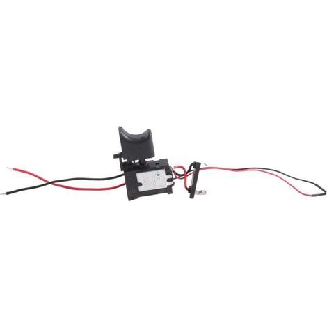 Interruttore di velocità con luce e controllo di precisione per trapano a batteria al litio da 7,2 V a 24 V. (1/4)