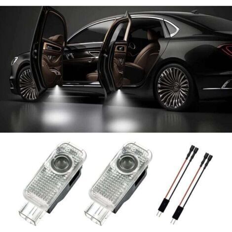 Convient pour la lampe de bienvenue Audi A6L A4L Q3 Q5 A5 Q7 A7 A3 A8 S6 lampe de projection de voiture laser (1/4)