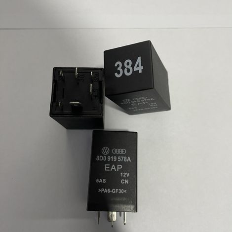 Volkswagen Passat Lingyu air conditioning time delay relay, Volkswagen part number 384, relay 8D0919578A