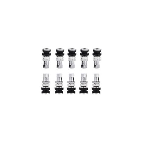 Convient aux valves de pneus tubeless Lntyq 3,3 cm x 1,4 cm, convient aux voitures et aux motos.